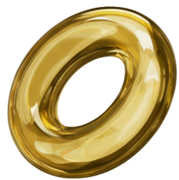 decor ring yellow